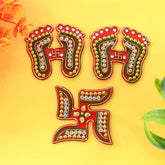 GrahaLakshmi Charan Decor Set